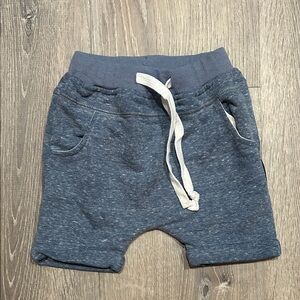 Little Bipsy Heathered Blue Jogger Shorts